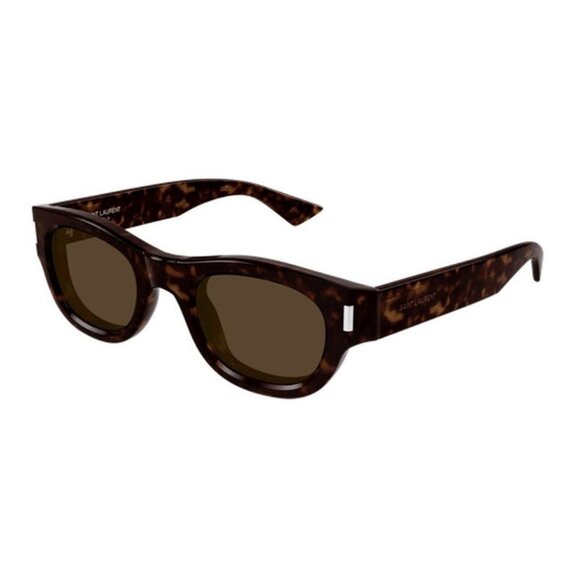 NWT SAINT LAURENT SUNGLASSES HAVANA - Picture 1 of 3